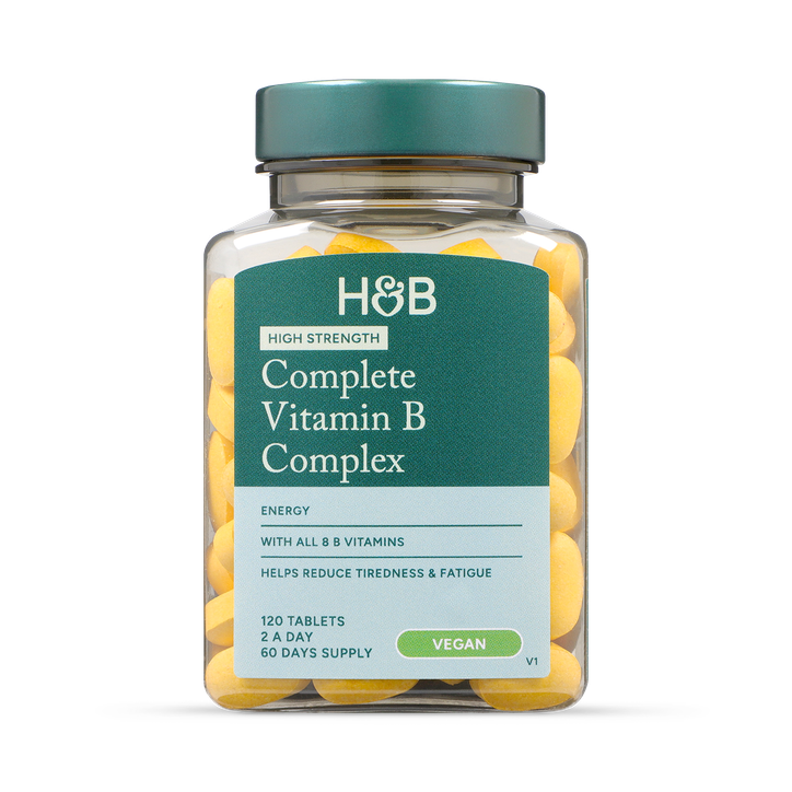 Holland & Barrett High Strength Complete Vit B Complex 120 Tablets